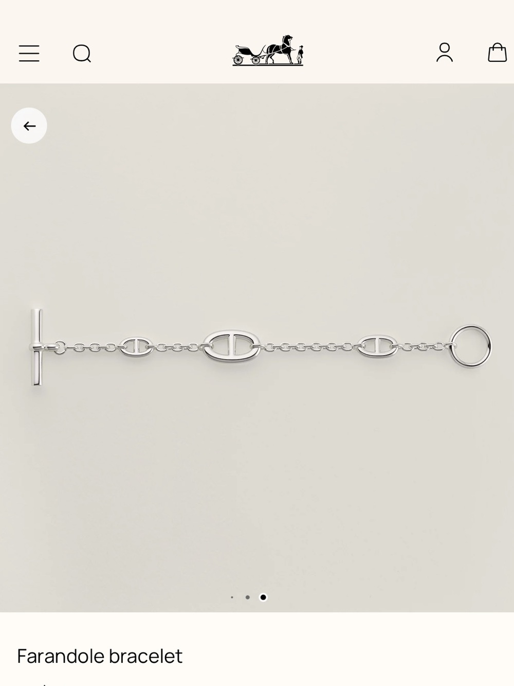 Hermes Farandole Bracelet - Picture 2 of 4